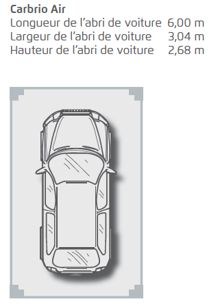 Carport Cabrio Air