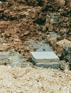 fondation garage plot beton
