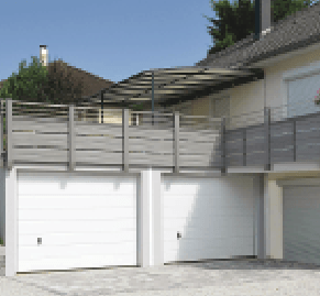Toiture garage