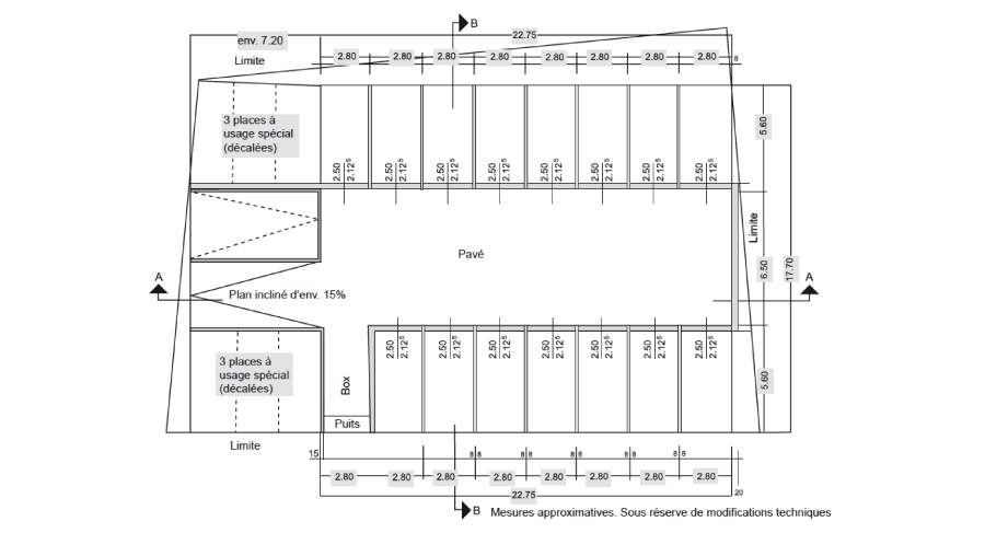 garage souterrains schema
