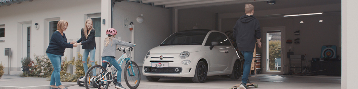 garage ouvert