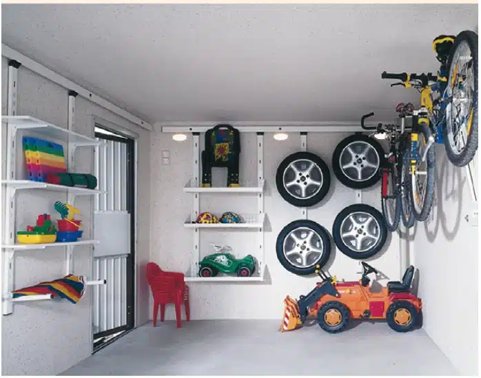 Un garage même si le terrain est petit
