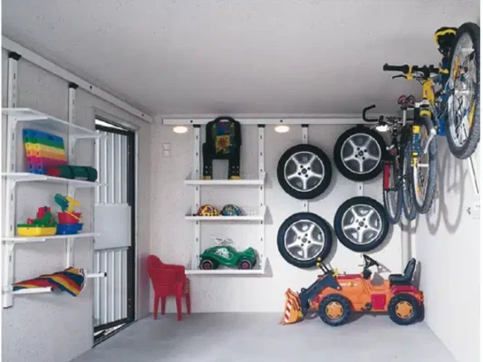 Un garage même si le terrain est petit