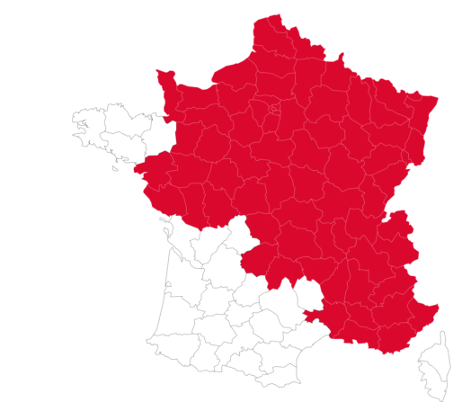 Carte France - ZAPF